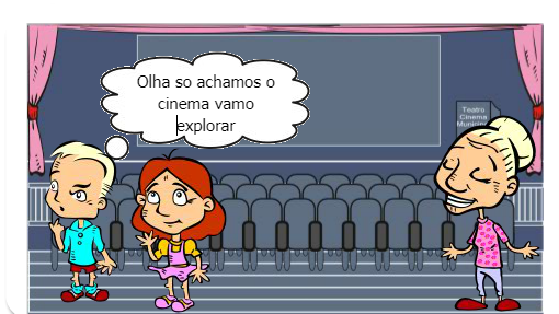 E um explorador que explora varios lugar cinema casas neve etc.