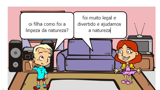 a historia fala do nosso mundo que ta muito poluido por causa dos homens