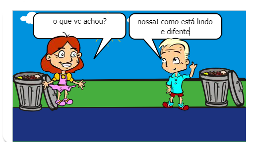 a historia fala do nosso mundo que ta muito poluido por causa dos homens