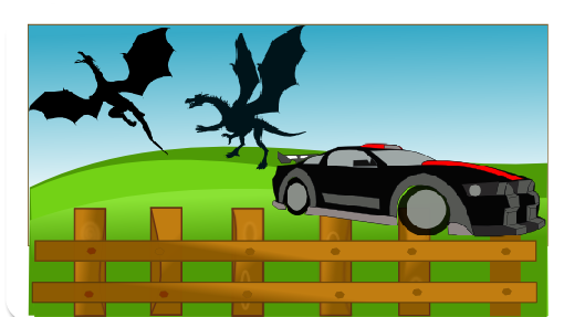 é um mundo chio de dragões