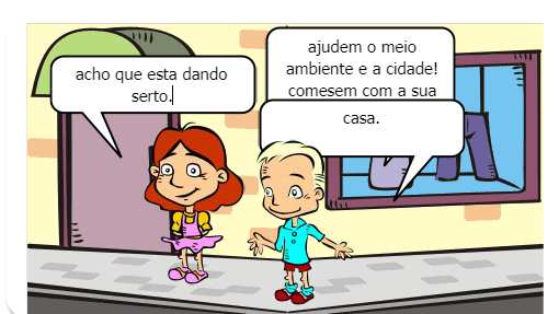                     a cidade poluida
