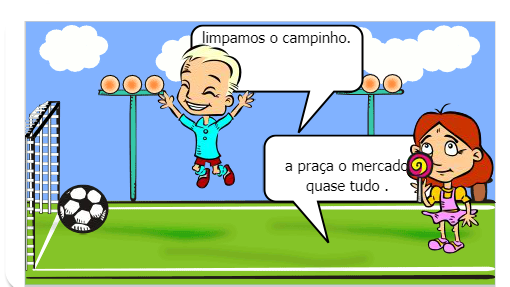                     a cidade poluida