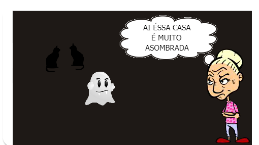 é uma casa mal assombrada