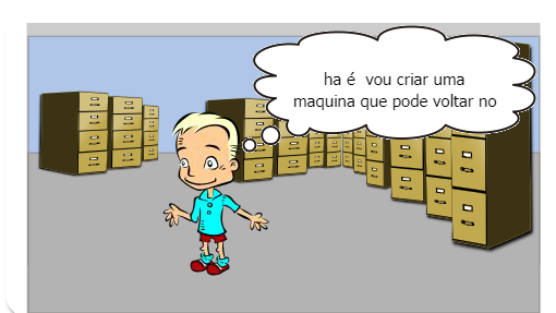 sobre um cientista que quer provar que da para voltar no tempo sera que ele vai conseguir? 