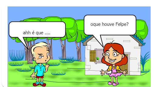 esse gibi vai contar sobre pessoas que ficam jogando lixos nos lugares,  Maria e Felipe vão dar um jeito nisso sera que  eles conseguiram?