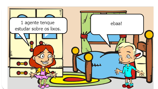 esse gibi vai contar sobre pessoas que ficam jogando lixos nos lugares,  Maria e Felipe vão dar um jeito nisso sera que  eles conseguiram?