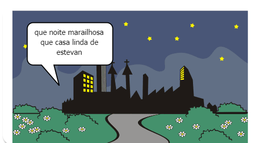 era uma vez uma menina que se apaixonou por um belo príncipe e viveram felizes para sempre!