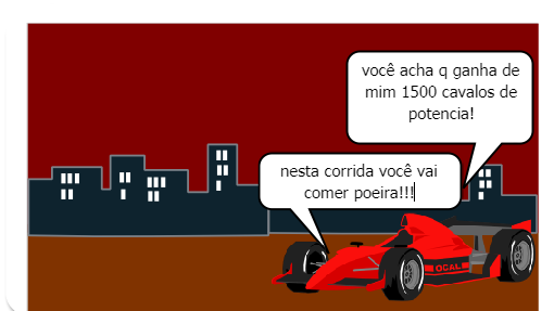 começou a corrida de carros na cidade de los santos