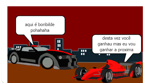 começou a corrida de carros na cidade de los santos