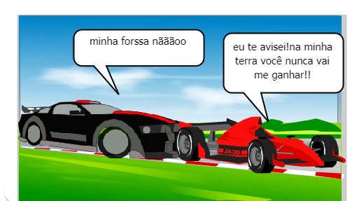 começou a corrida de carros na cidade de los santos
