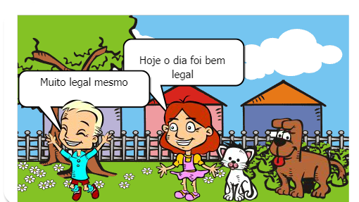 esse texto fala sobre como é bom cuidar dos animais que vivem ao nosso redor