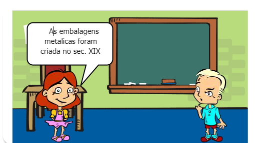 Metal - embalagem metálica para alimentos