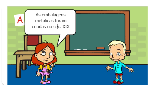 Metal - embalagem metálica para alimentos