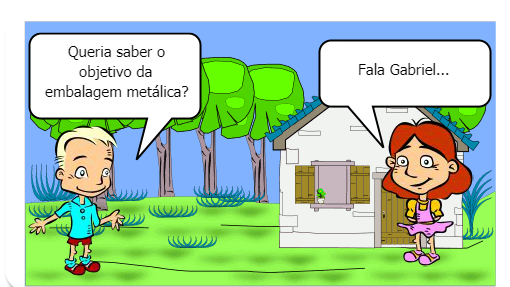 Metal - embalagem metálica para alimentos