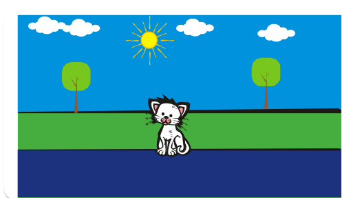 A história conta a vida de um gatinho abandonado