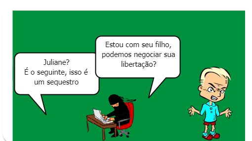 negociando com o sequestrad or