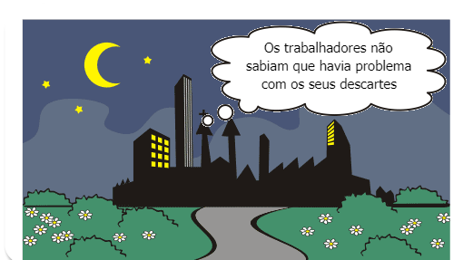 O Gibi trata-se da degradação ambiental que o homem vem causando no planeta. Perto da casa da turma da rua A, existe uma fábrica de roupas que tem despejado afluentes com resíduos escuros no rio da cidade e essa turma fará de tudo para resolver esse problema! 