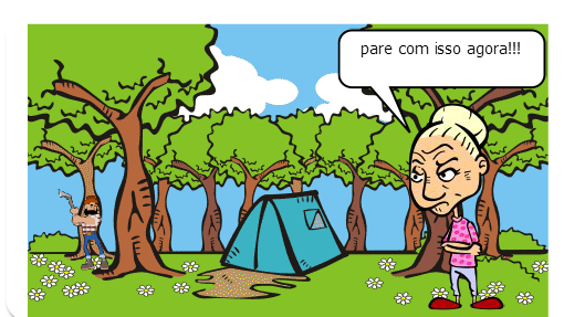 a floresta sem desmataçao e sem lixo
