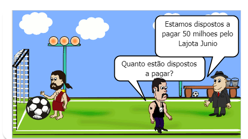 O Vila Amélia FC e o Vila Zumbi FC iniciam a negociação do craque Lajota Junior, qual será seu futuro?