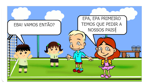 EM UM BELO DIA DE VERÃO NAS FÉRIAS QUATRO AMIGOS RESOLVERAM ACAMPAR...