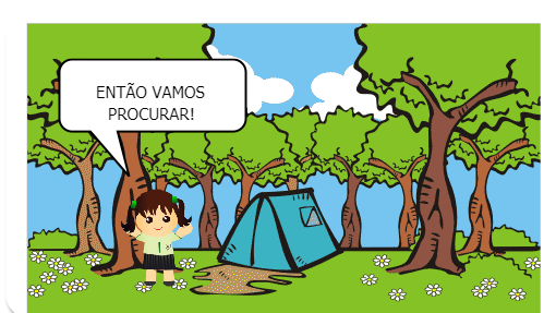 EM UM BELO DIA DE VERÃO NAS FÉRIAS QUATRO AMIGOS RESOLVERAM ACAMPAR...