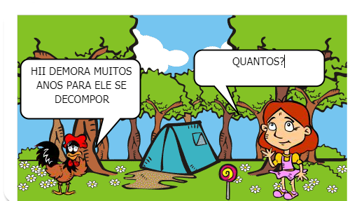 em um dia uma menina jogou um lixo na rua, vamos ver oque vai acontecer?! sera q isso demora muito para decompor?!