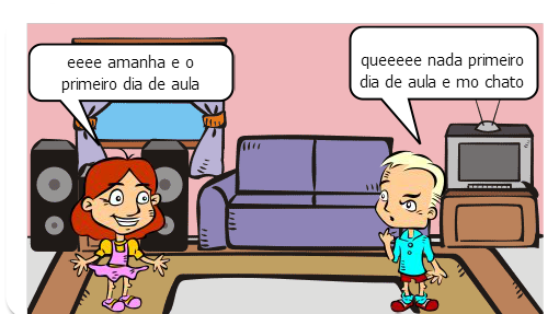 primeiro dia de aula
