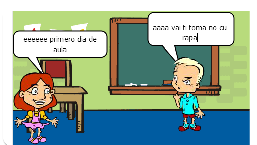 primeiro dia de aula