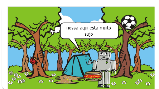 em cuidando do meio ambiemte 