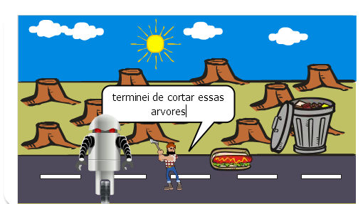 em cuidando do meio ambiemte 