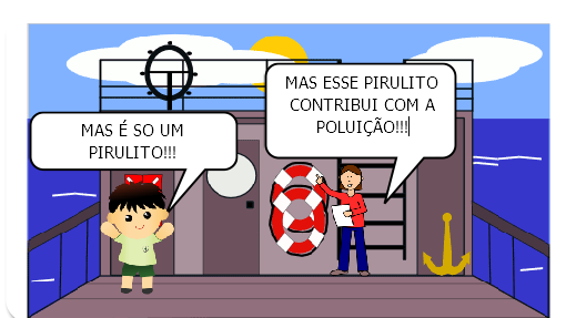 combate a poluição