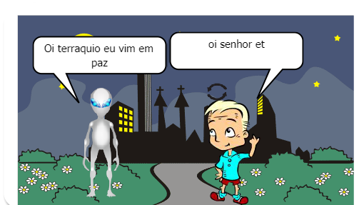 Um Nave Que Caiu Na Cidade