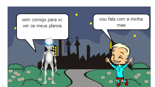 Um Nave Que Caiu Na Cidade