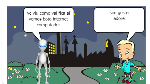 Um Nave Que Caiu Na Cidade