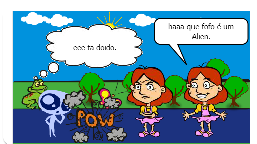 Em uma tarde nebulosa de segunda feira (já começou mal),duas primas faram lindas e plenas para o curso.