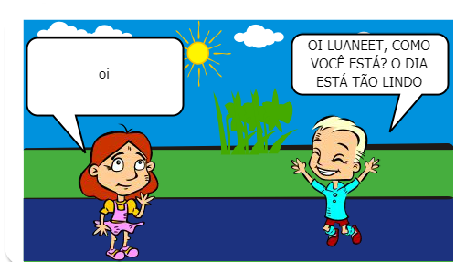 nesse quadrinho você vai acompanhar as aventuras de luanet, e os conflitos de sua vida.