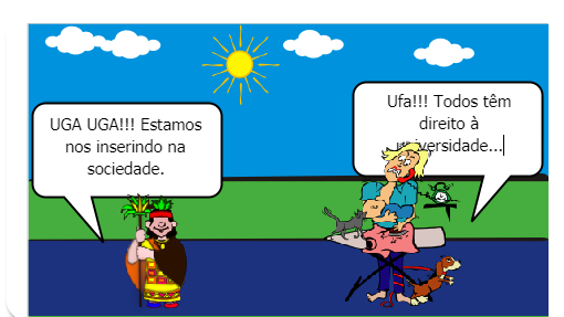 Embora tenhamos as nossas diferenças físicas, somos todos iguais.
