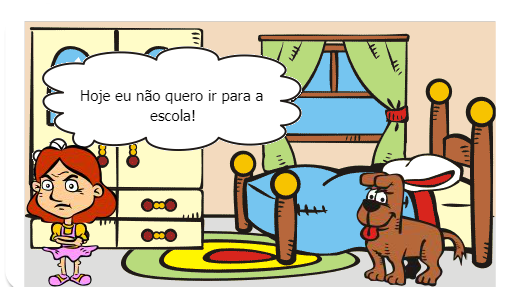 Lis acordou de mal humor! Mas ela tinha motivos para estar assim...