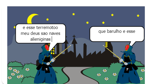 aliens atacam uma cidade inteira