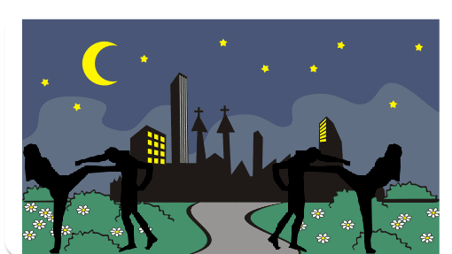 aliens atacam uma cidade inteira