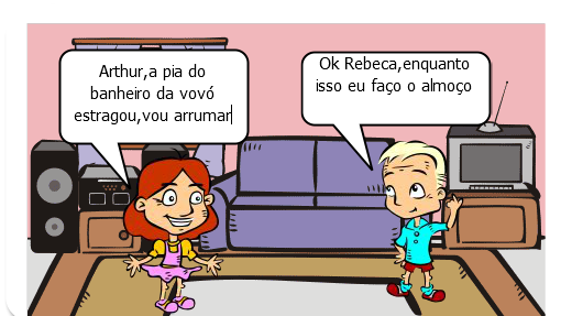 Uma historia sobre um menino e uma menina que se unem para ajudar sua avo