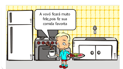 Uma historia sobre um menino e uma menina que se unem para ajudar sua avo