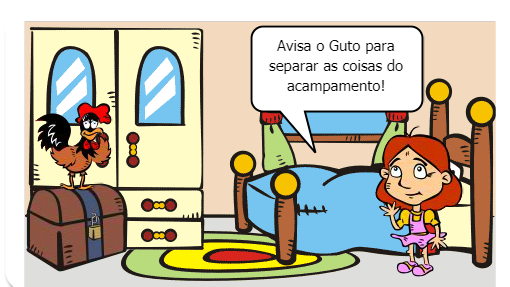 Trabalhando a pontuação.