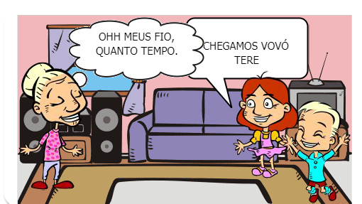 Vovó Teresa tem uma conversa com suas duas sobrinhas sobre Direitos Humanos e os assuntos abordados a esse tema. 