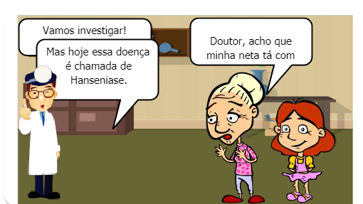 Uma doença milenar conhecida como lepra, que não tinha cura e as pessoas eram afastada da sociedade e da família. Hoje, já temos tratamento especifico e com alto porcentagem de cura