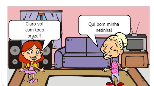 Guilherme e Fabiana N° 14 e 37 (3° ano A) <br />
<br />
A TIRINHA ABAIXO FALA SOBRE OS DIREITOS HUMANOS UNIVERSAIS E É COMPOSTA POR 4 PERSONAGENS:<br /><br /><br />
<br /><br /><br />
1° Professor<br /><br /><br />
2° Carlos<br /><br /><br />
3° Ariana<br /><br /><br />
4° Vovó<br /><br /><br />
<br /><br /><br />
OBS: Carlos e Ariana são alunos na HQs!