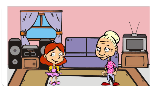 Assim Ariana explicou todos os Artigos para a vovó Neca.

E FIM!
