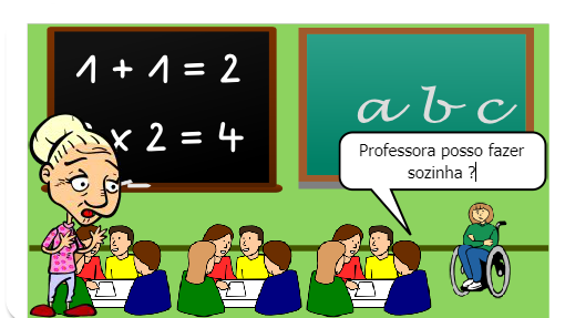 No primeiro dia de aula...