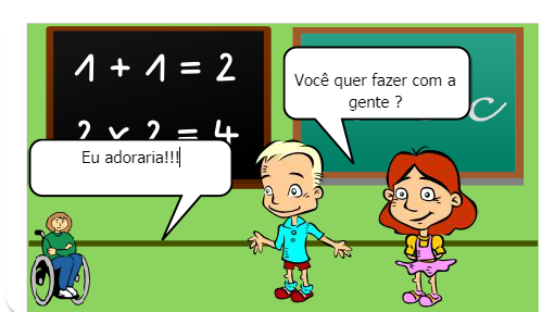 No primeiro dia de aula...