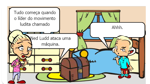 A história do ludismo e cartismo
